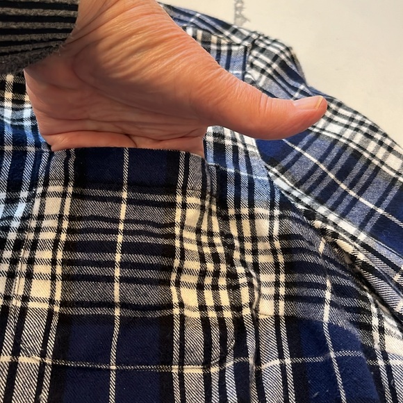 L.L. Bean Plaid Flannel Shirt - Picture 8 of 9